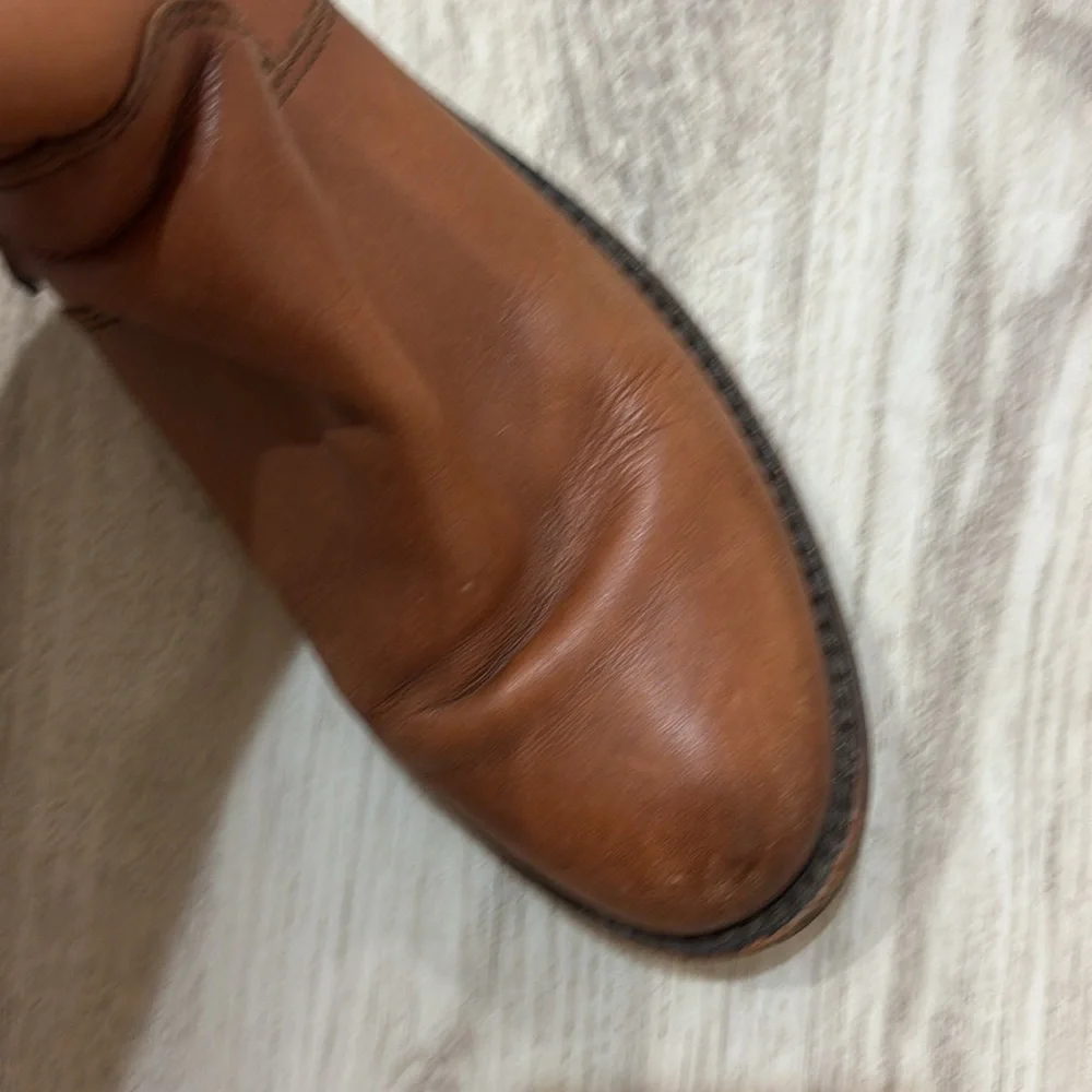 Vince Camuto Keaton Chestnut Riding Boots 5.5